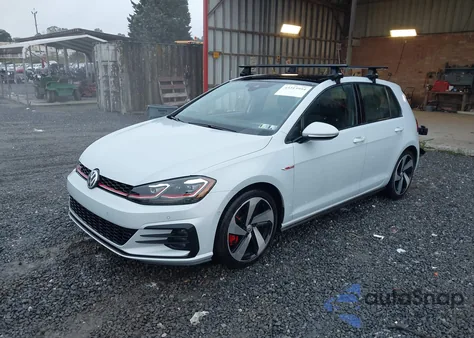 2019 Volkswagen Golf Gti 2.0T Autobahn/2.0T Rabbit Edition/2.0T S/2.0T Se z USA, uszkodzony, nr VIN 3VW5T7AU4KM003097